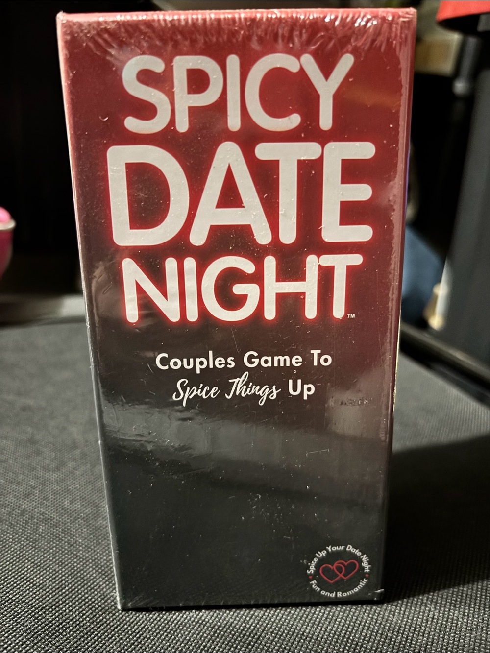 Spicy Date Night Couples Game - Red/Black